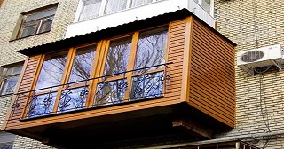 Внешняя отделка балкона Сорочинск цена от 1019 руб. м/2.