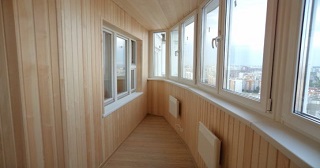 Внутренняя отделка лоджии Сорочинск, цена от 204 руб. м2
